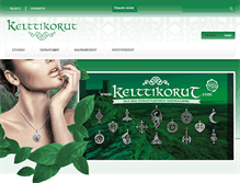 Tablet Screenshot of kelttikorut.com